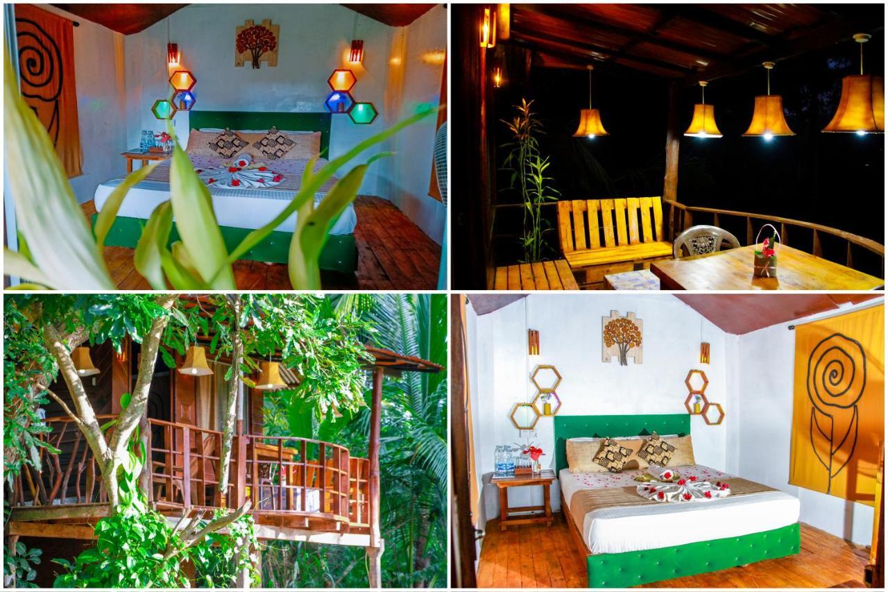 Experience The Comforts Of An Amazing Treehouse Сигирия Экстерьер фото